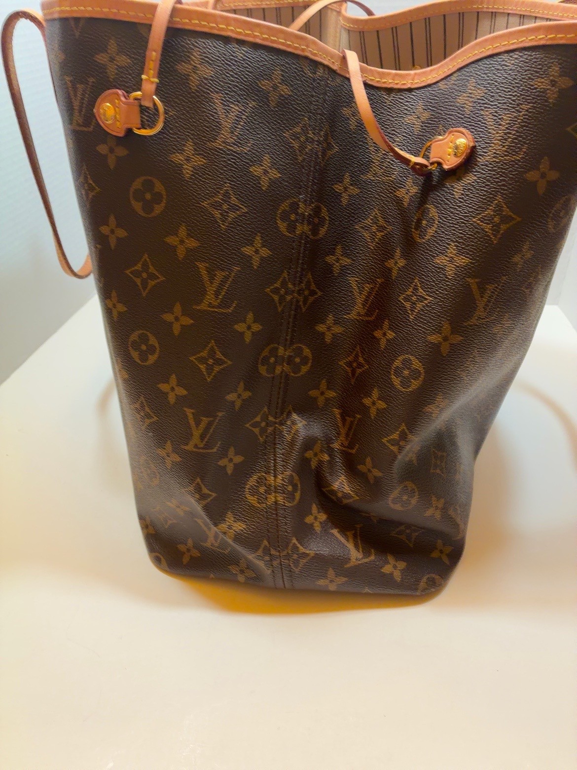 Louis Vuitton Neverfull GM Monogram Canvas Tote Box Dust Bag Made in USA