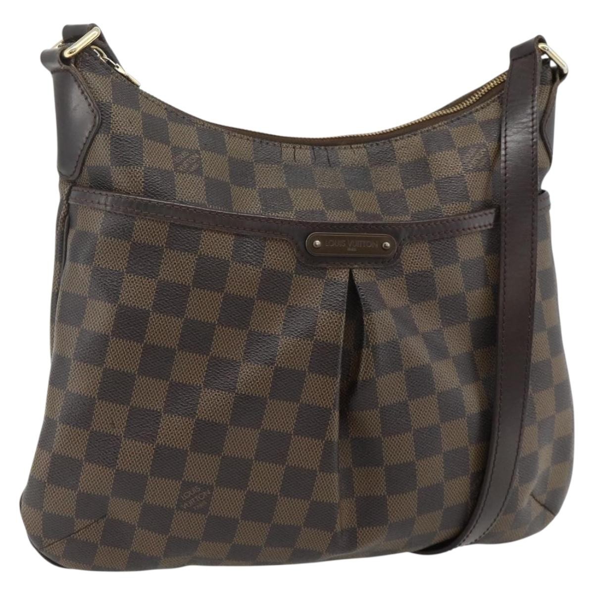 LOUIS VUITTON Damier Ebene Bloomsbury PM Shoulder Bag N42251 LV Auth 178142