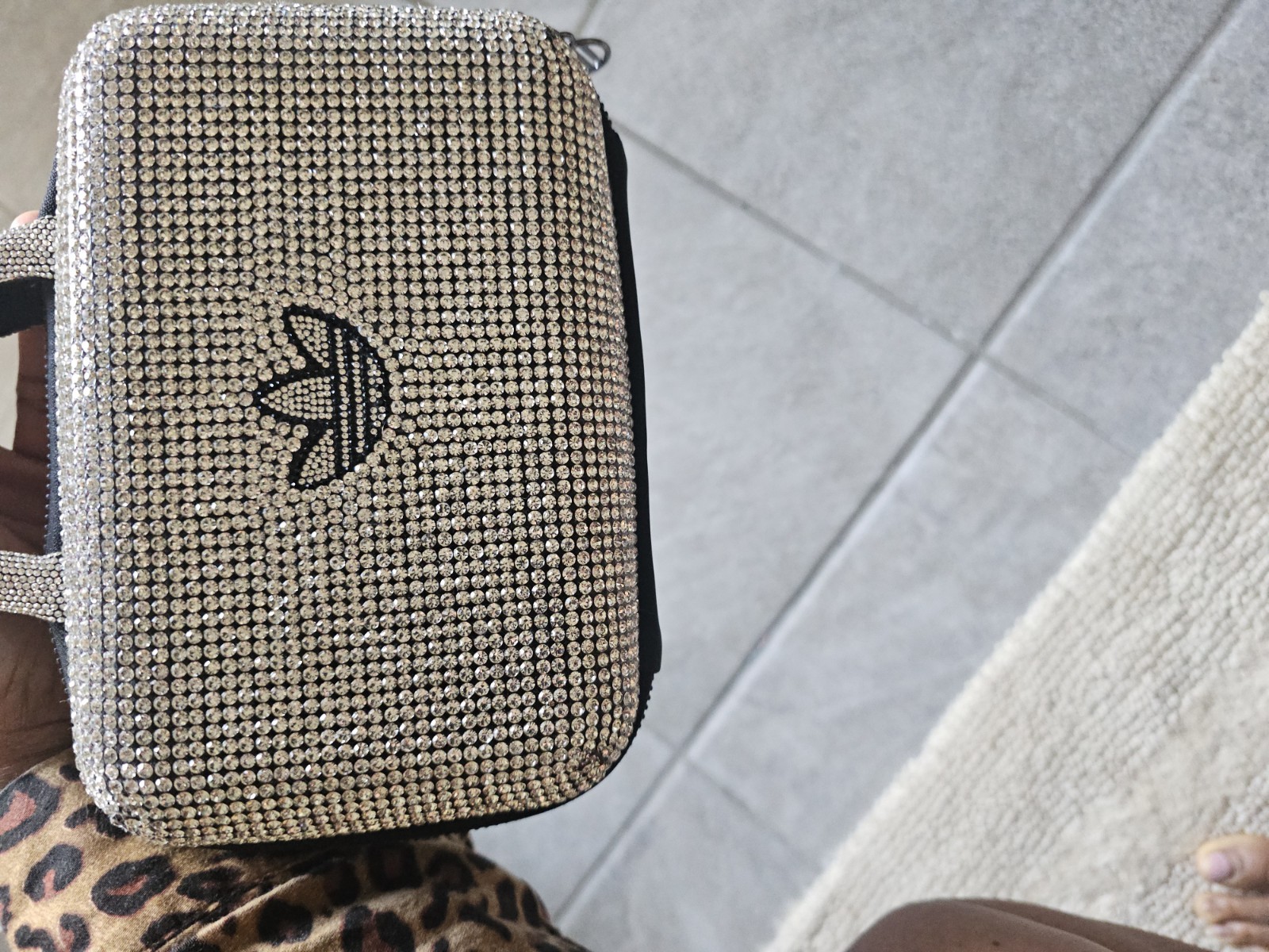 Rare Adidas Rhinestone Purse