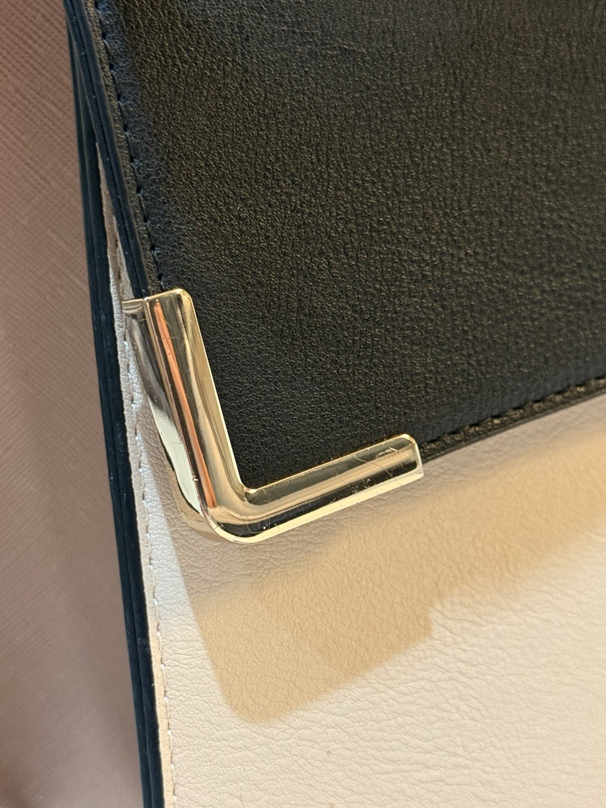 Dune London Colorblock Leather Handbag Small Purse Women’s Strap Not Included