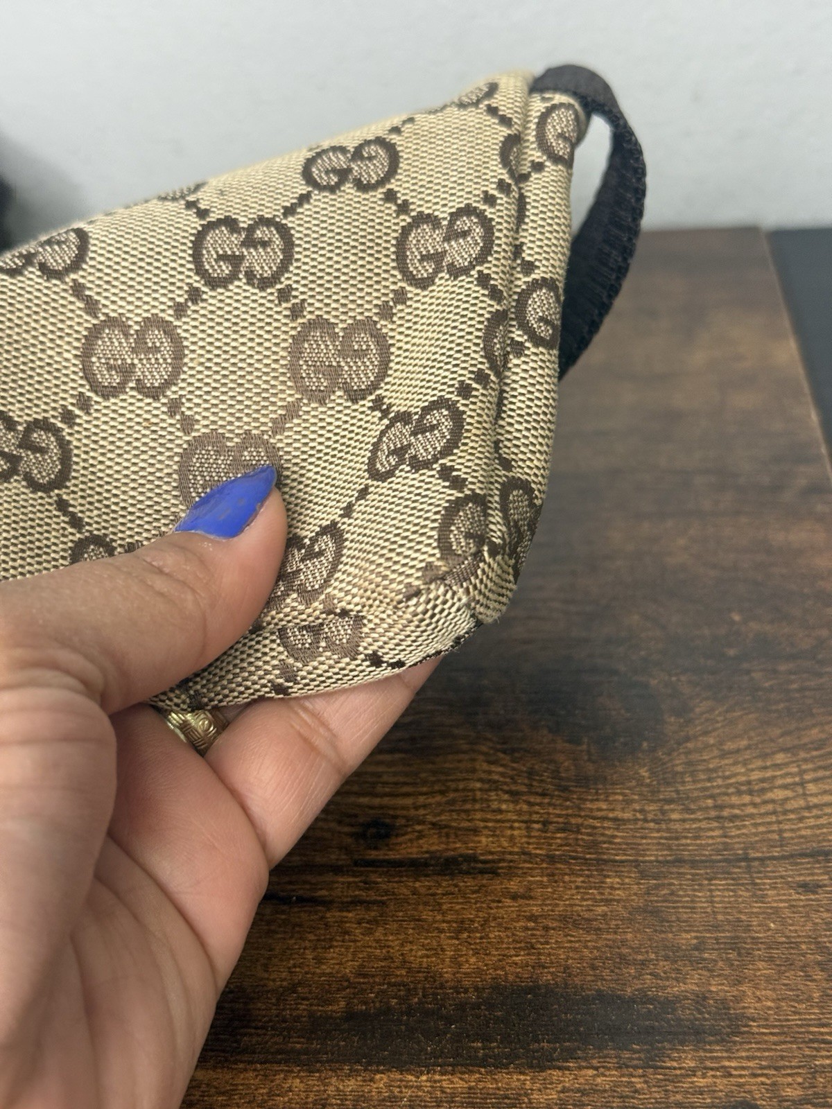 Gucci GG Belt Bag Medium Beige/Brown Canvas/Leather