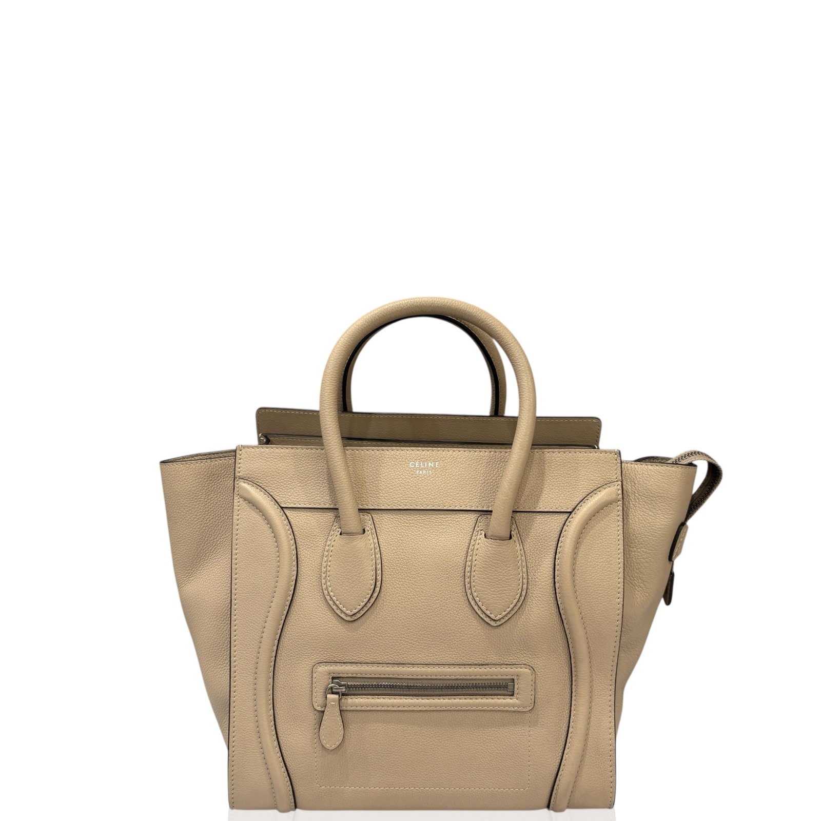 Celine Mini Luggage Grey Calfskin (qy030126b7)