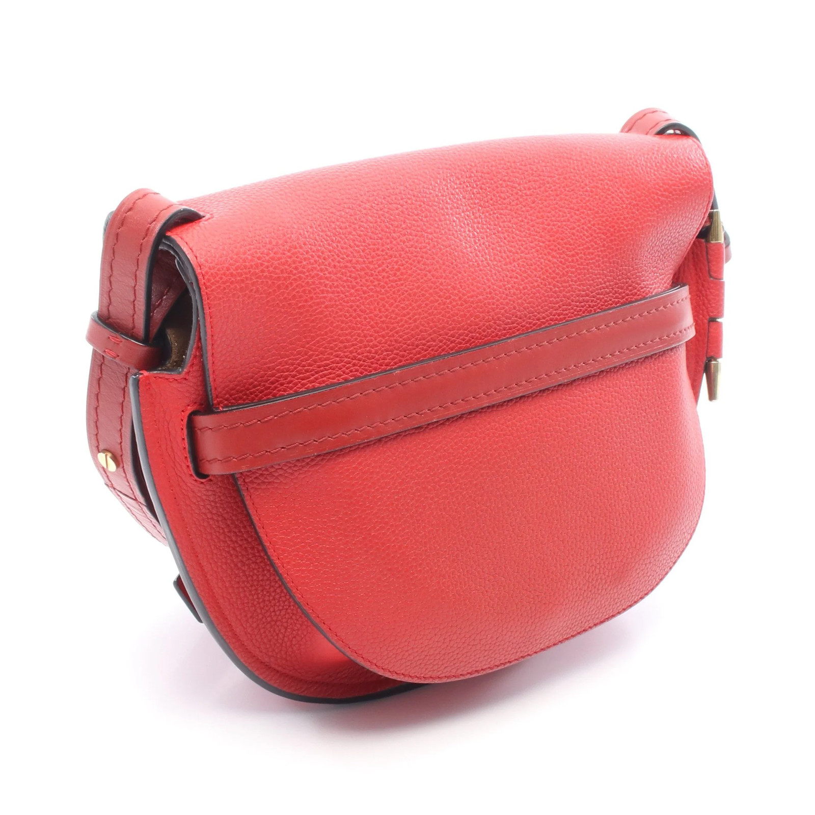 Loewe Shoulder Bag Red Leather #RCB2422