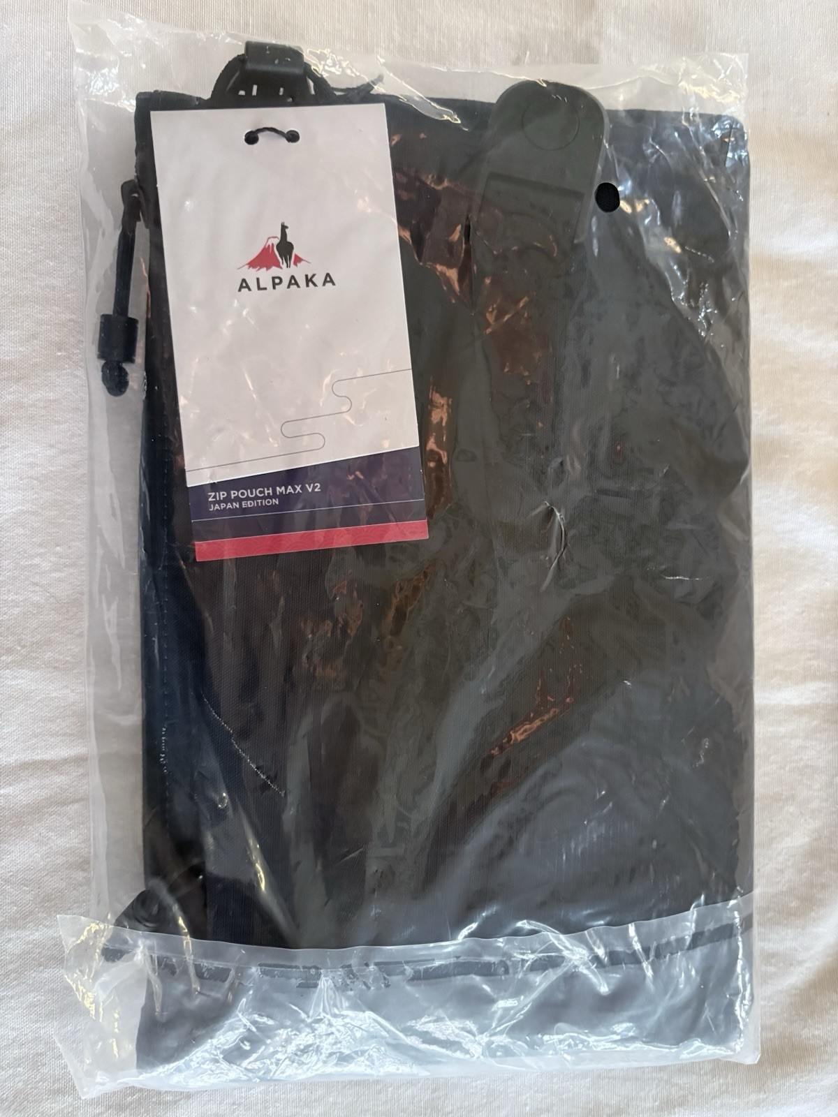 Alpaka Zip Pouch Max V2 Japan Edition Limited Release Midnight Blue NWT SEALED