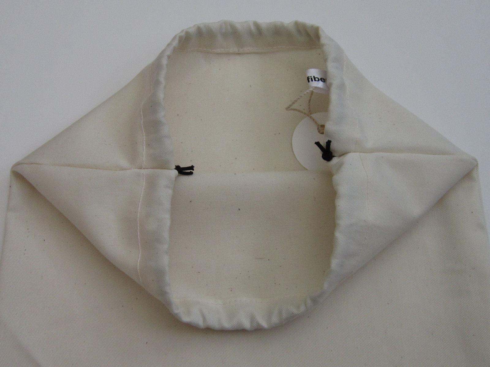 Natural White 100% Cotton DustBag for Handbag Purse Shoe bag Travel Pick String