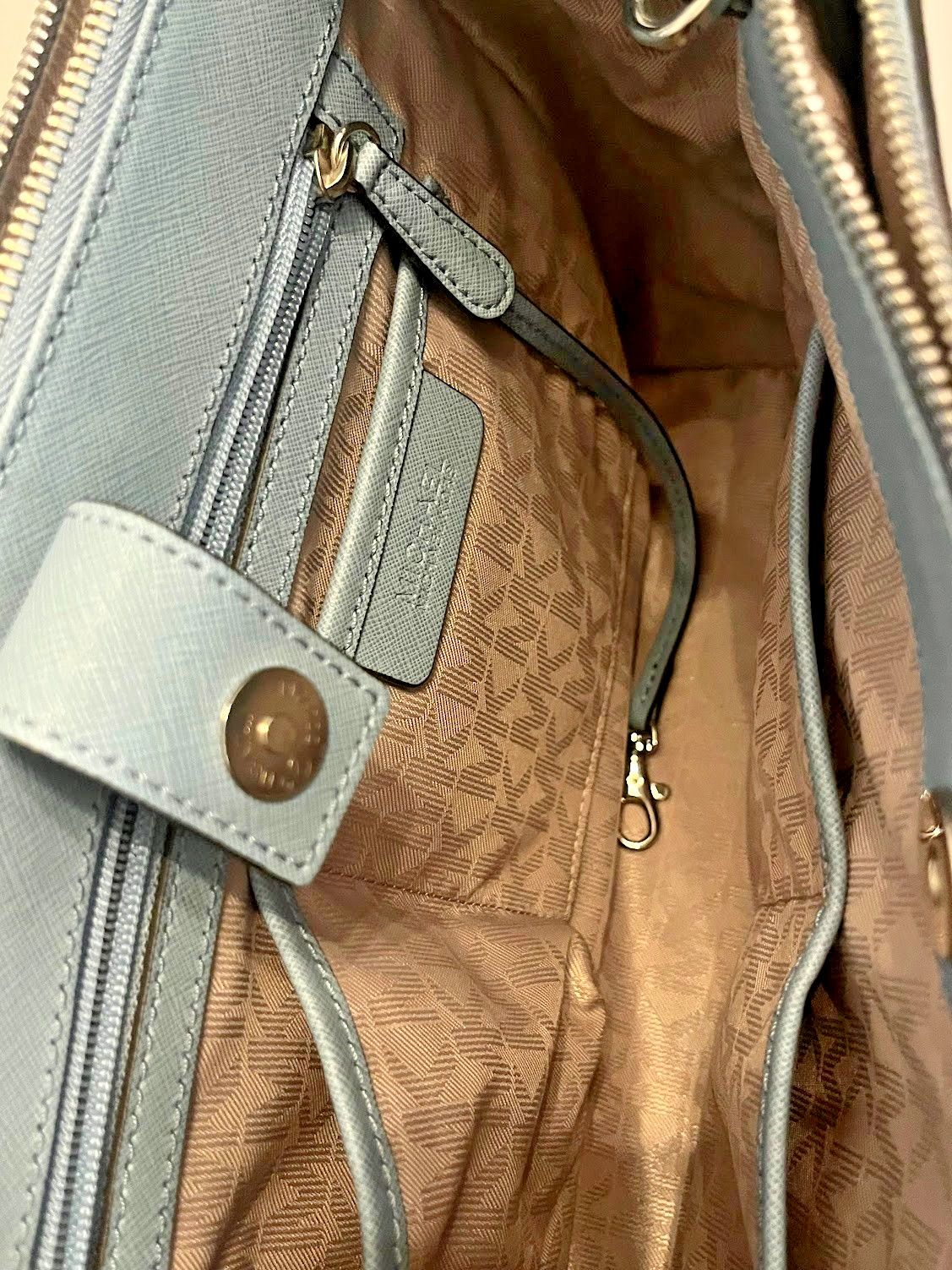 Michael Kors Medium Selma Saffiano bag Blue
