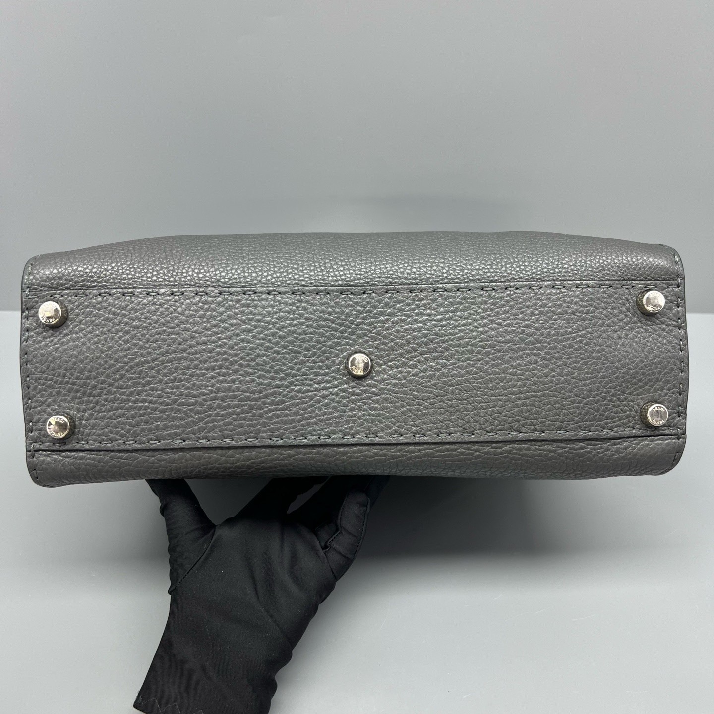 Fendi Pre-Owned Authentic Luxury Handbag Grey 34*24*12cm Free Tracked Shipping