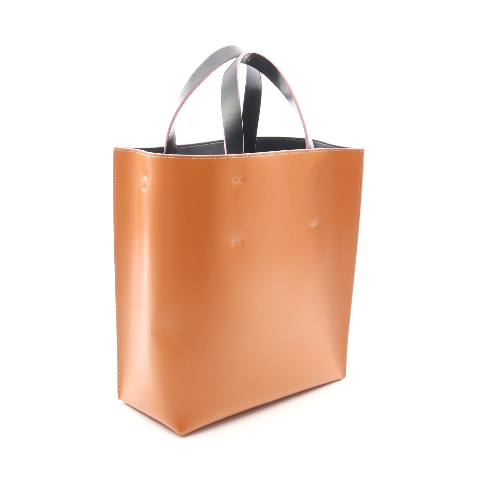 MARNI MUSEO Tote Bag Black Leather #RCB2922