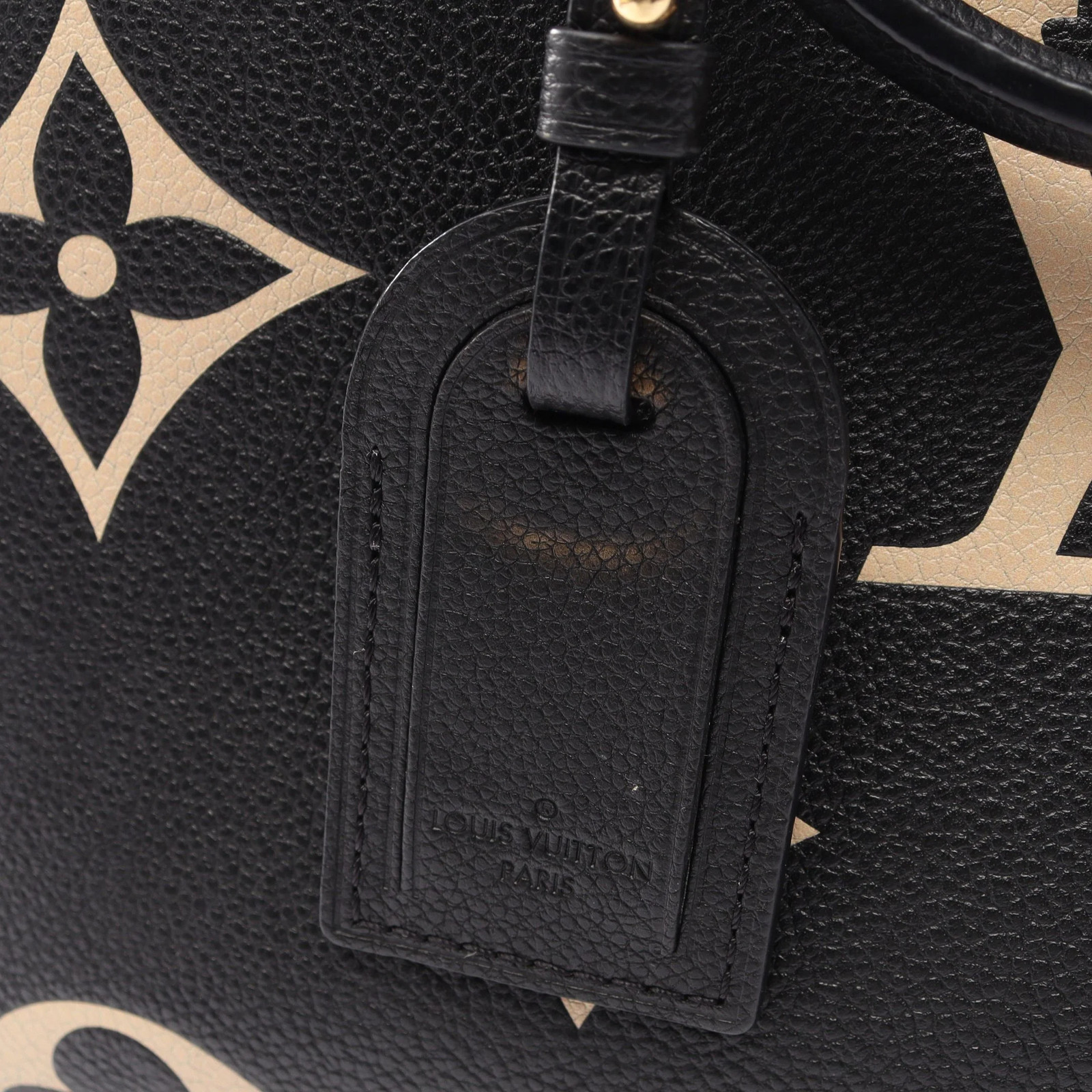 Louis Vuitton PM 2WAY Handbag Black Leather #RCB14065