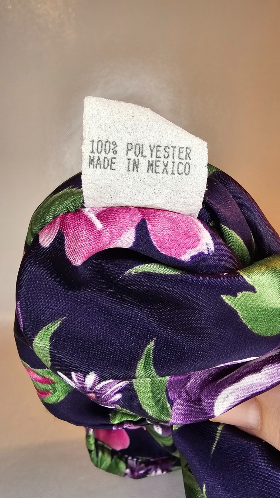 100% Polyester Flower Bag