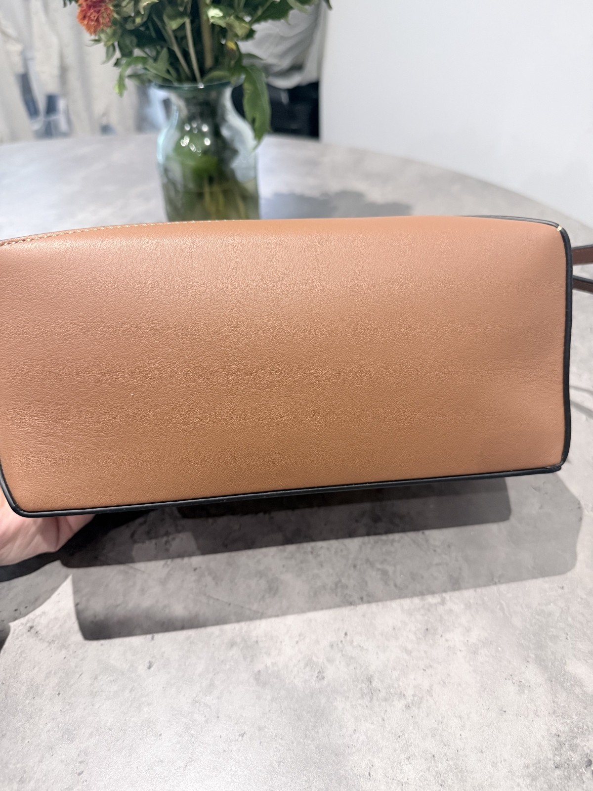 LOEWE Small Puzzle Edge Calfskin Leather Bag- Shoulder, Crossbody or Hand Carry