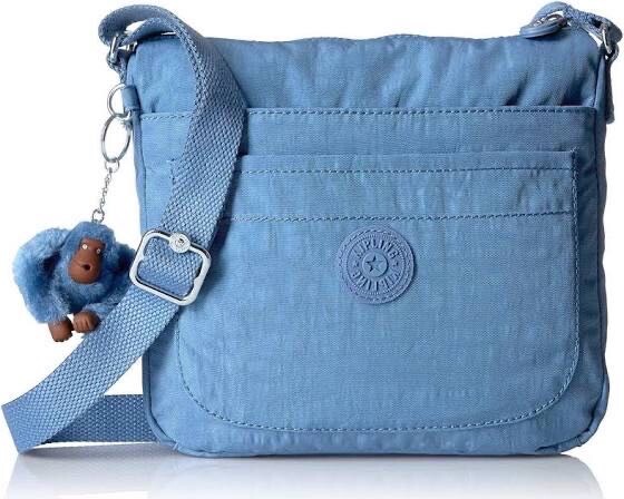 NEW Kipling HB6877 Small Sebastian Dream Blue CrossBody Bag 9.25×8.5×1.75