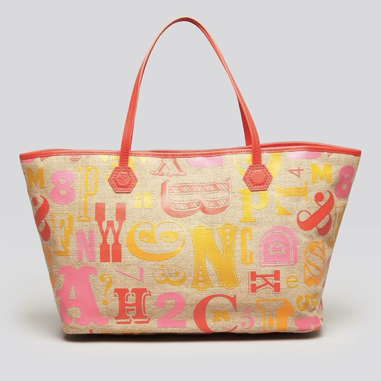 New with tags women’s Jonathan Adler Duchess Medium Alphabet Tote in fun Colors