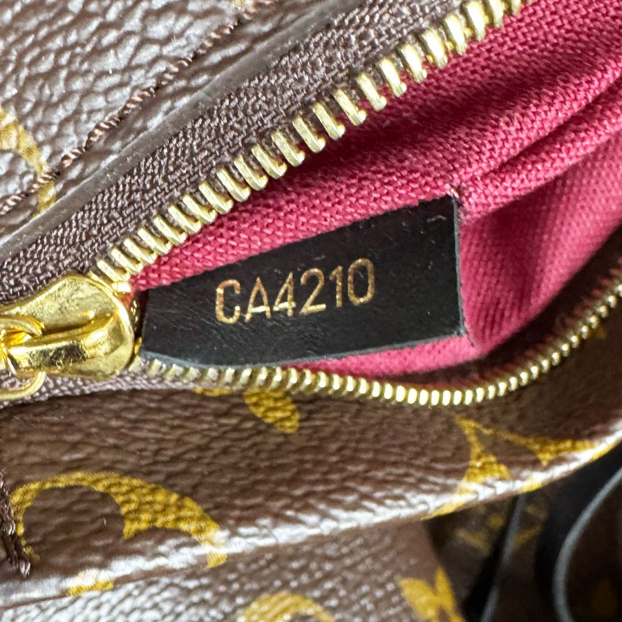 Auth LOUIS VUITTON Monogram Montsouris NM PM Backpack Brown/Black M45515 z10632