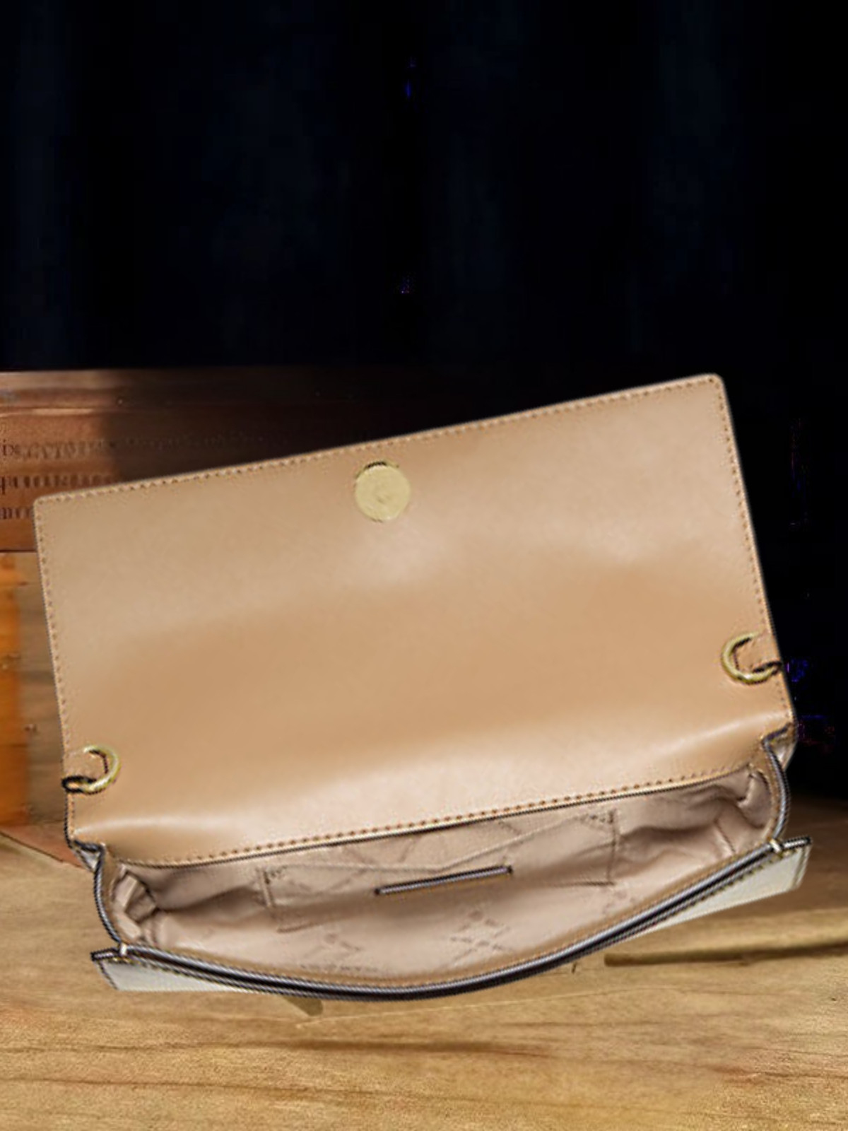 Michael Kors Jet Set Women Medium Leather Chain Flap Clutch Xbody Bag Variation