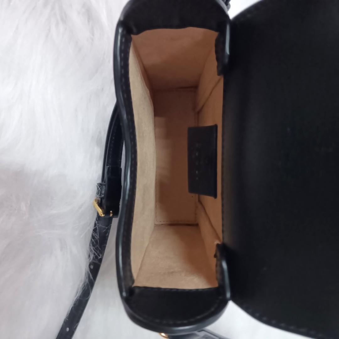 GUCCI Horsebit 1955 Mini Bag Shoulder Bag Gift Present 0607b
