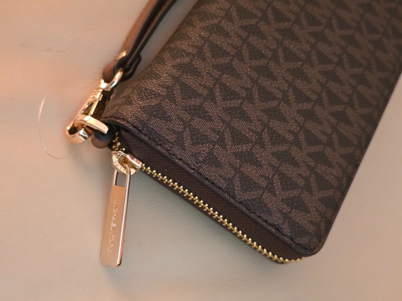 Michael Kors Kenly Medium Backpack / Large Travel Continental Wallet Bundle