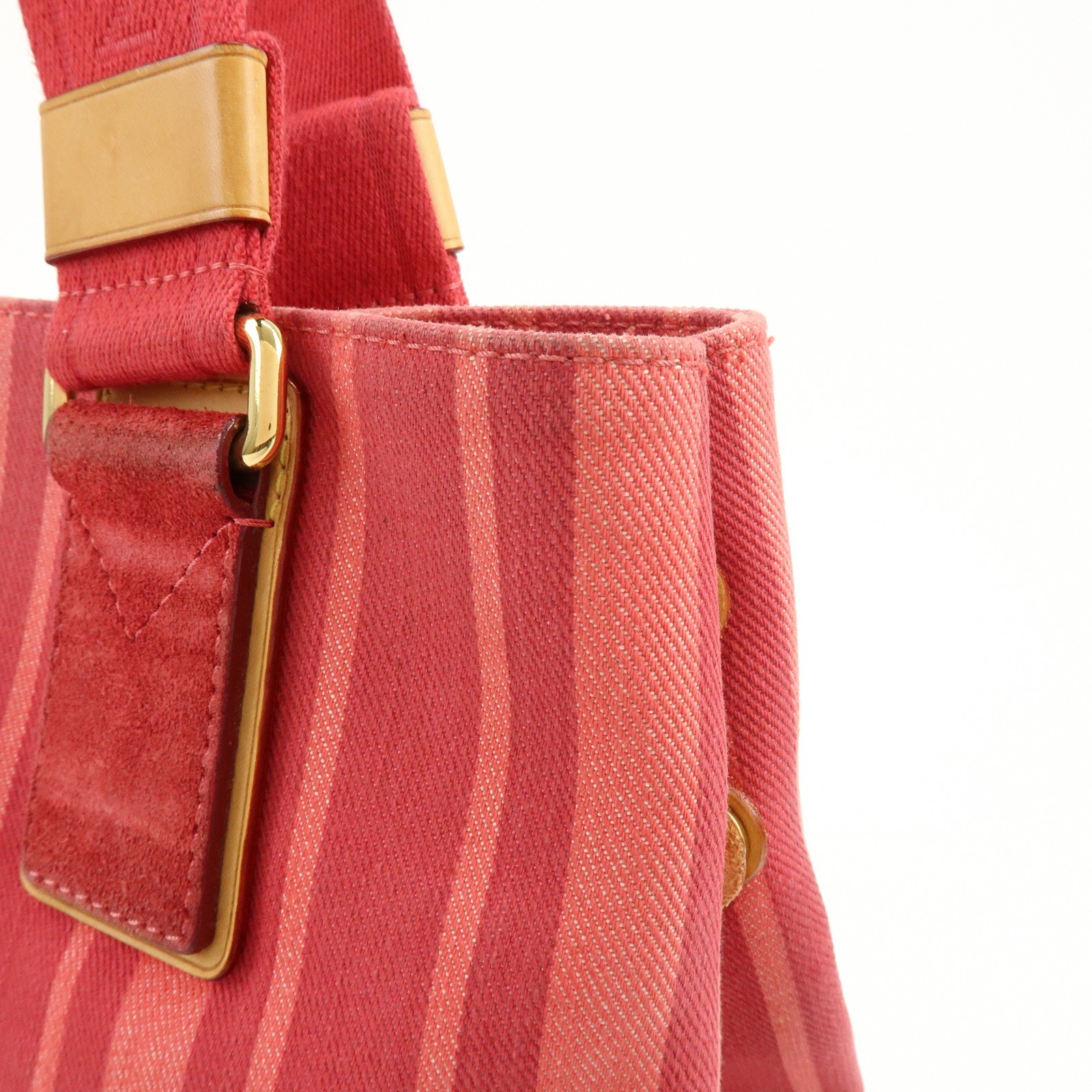 Louis Vuitton Plan Soleil Cabas PM Tote Bag Rouge Grenadine M94146 Auth Used F/S