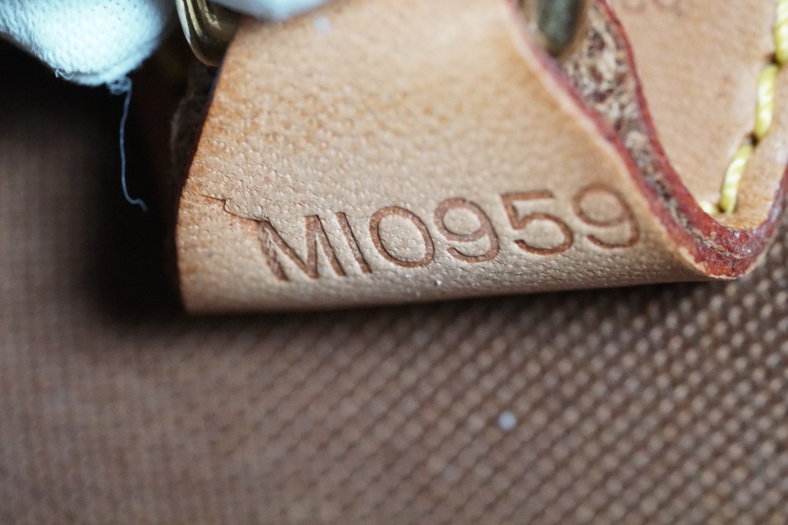 [Rank AB] Louis Vuitton Monogram Ellipse MM Handbag M51126 Brown Canvas w/ Box