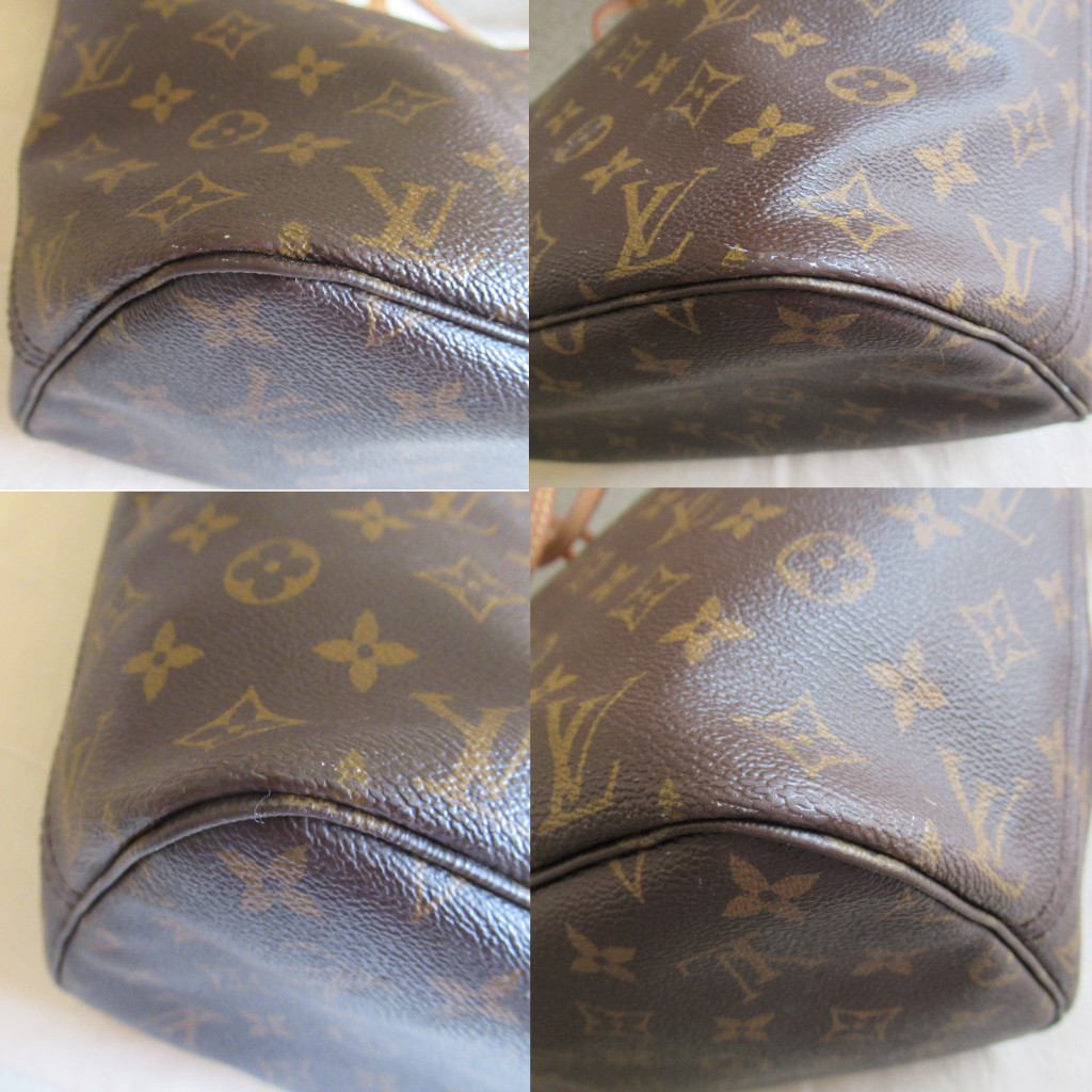 2021 Louis Vuitton Monogram Red Neverfull MM Shoulder Bag + POUCH $2240+TAX