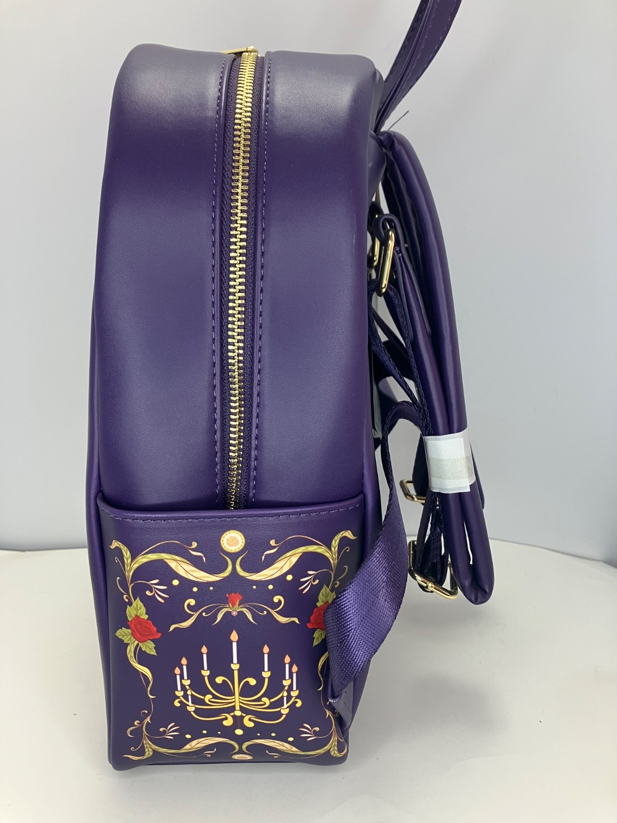 EXCLUSIVE Loungefly Disney Princess Belle and Beast Ornate Portrait Backpack NWT