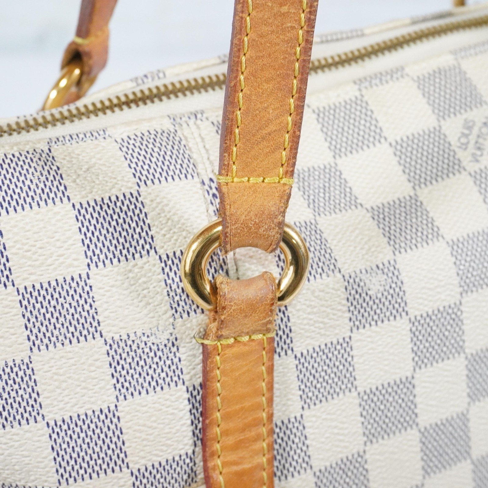 Louis Vuitton Damier Azure Totalie MM Damier Zulu N51262 Tote Bag AO27B4