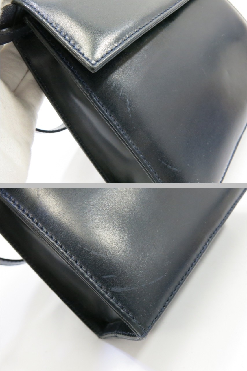 Auth Ferragamo Vara Hand bag & Shoulder bag Black Vara Handle 18715208