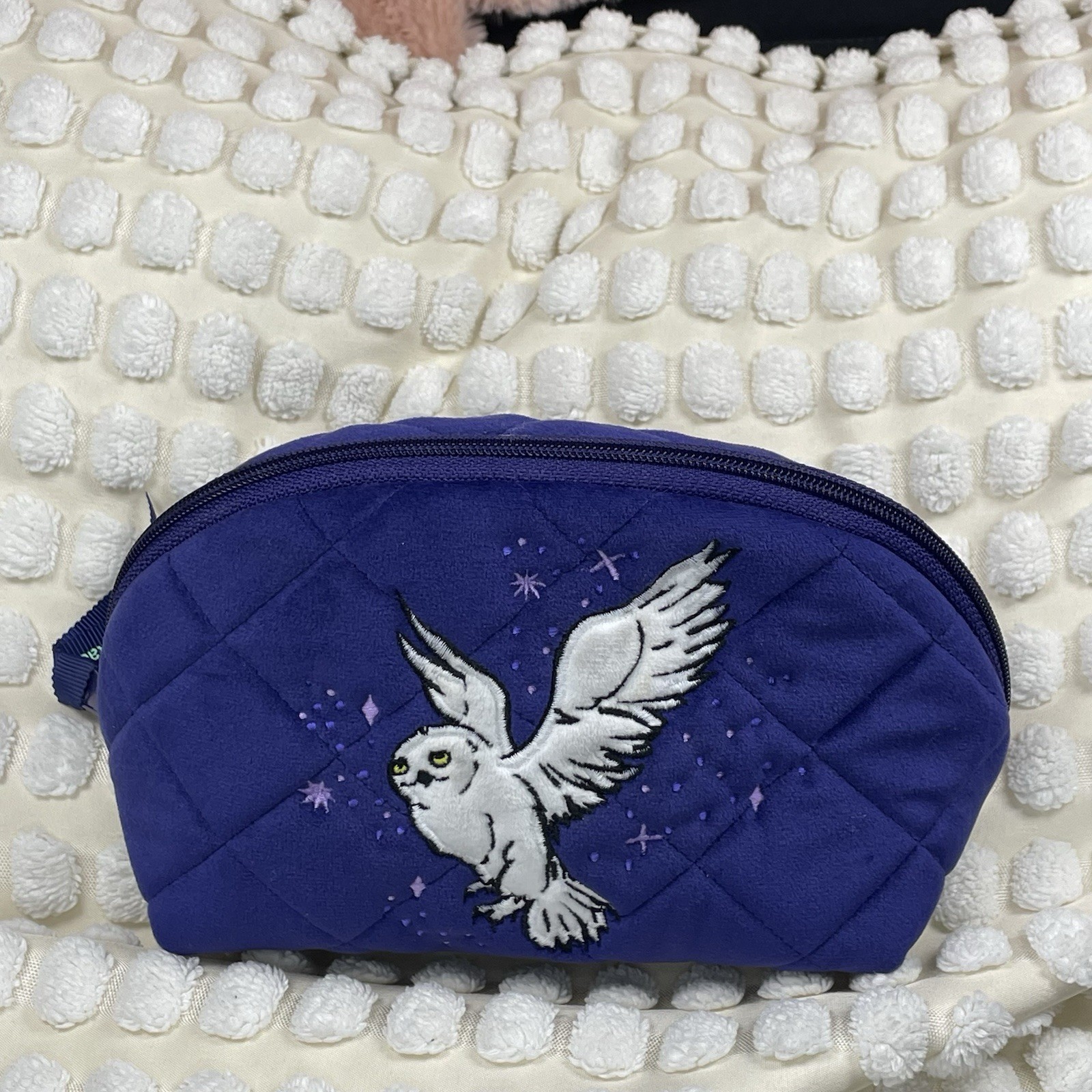 Vera Bradley Harry Potter Forbidden Forest Clamshell Cosmetic Case Velvet Purple
