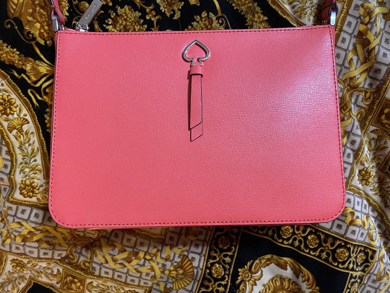 Kate Spade Adel Medium Top Zip Leather Crossbody Stoplight WKRU6725