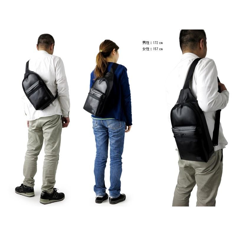 Porter Aloof Sling Shoulder Bag 023-03799 Black