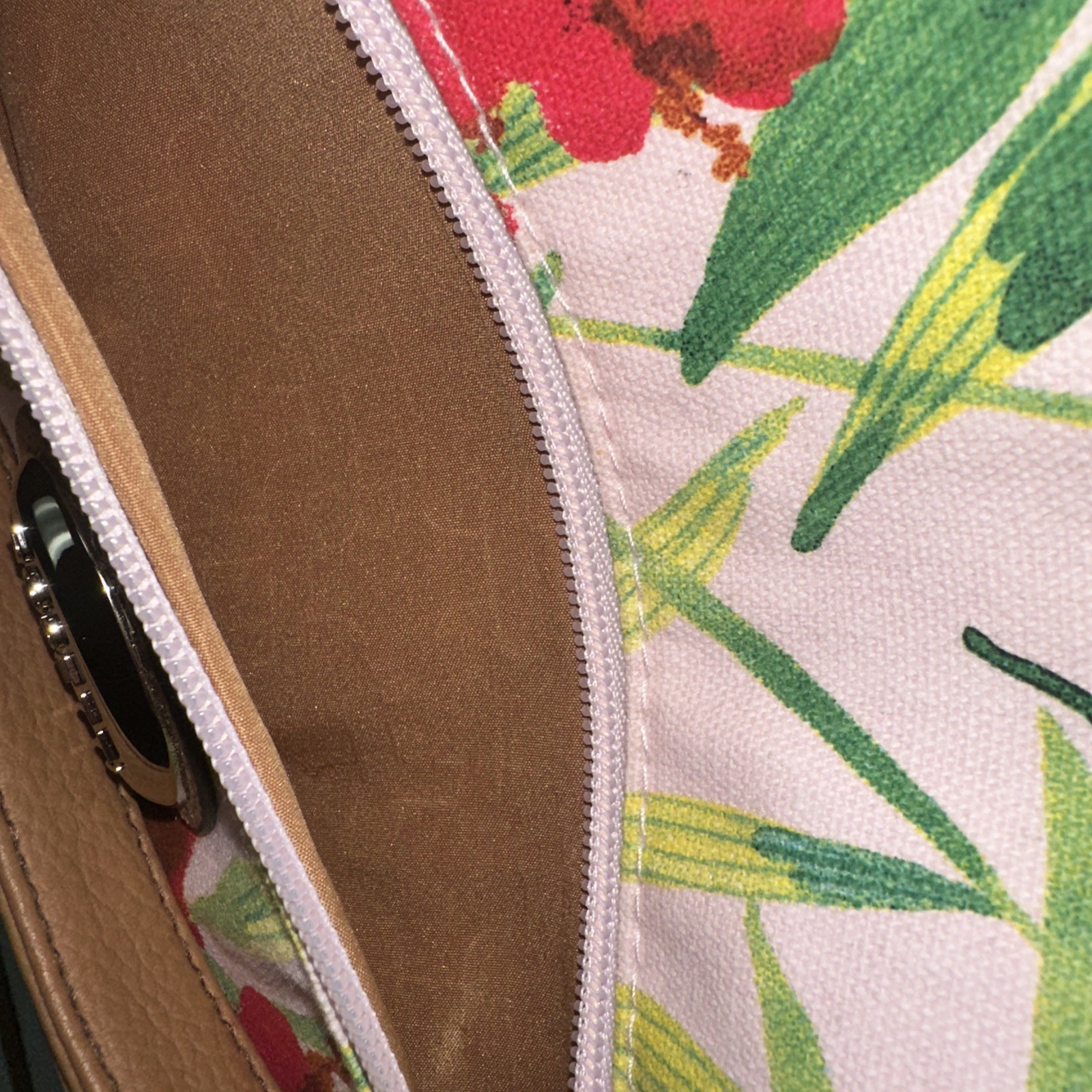 Rosetti Women’s Floral Print Multi Pocket Over The Shoulder Small Purse
