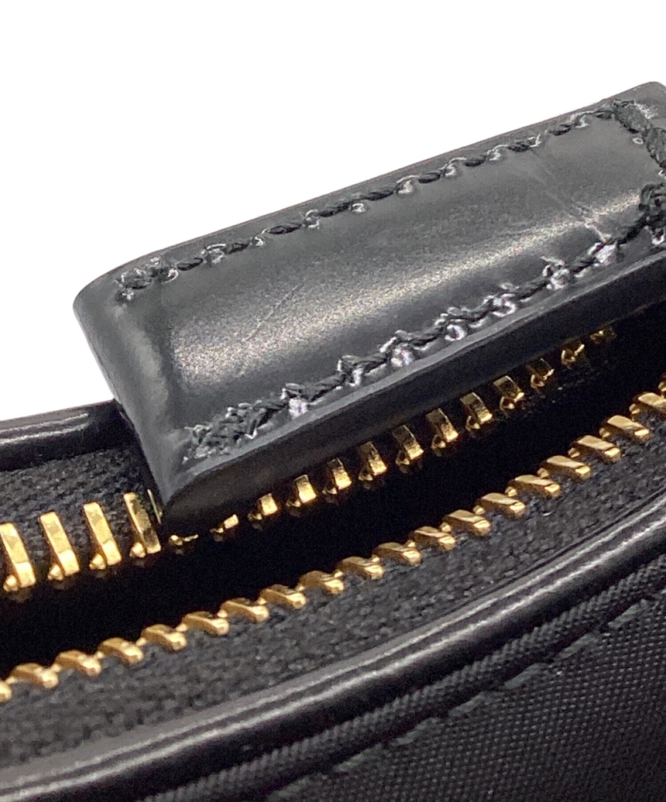 PRADA 1BC194 Nylon Crescent Shoulder Bag Black USED from Japan #SI