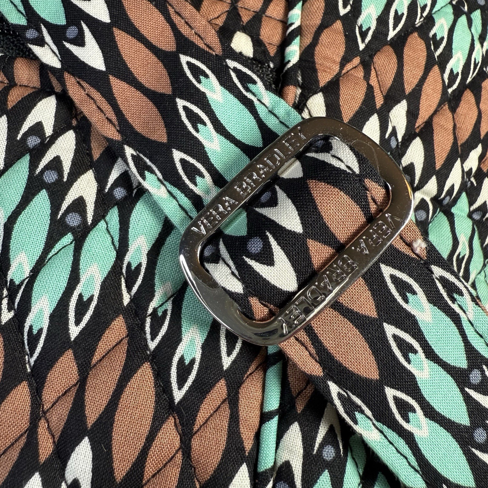 NWT Vera Bradley Sierra Stream Hipster Crossbody Shoulder Bag Purse Earthy BOHO