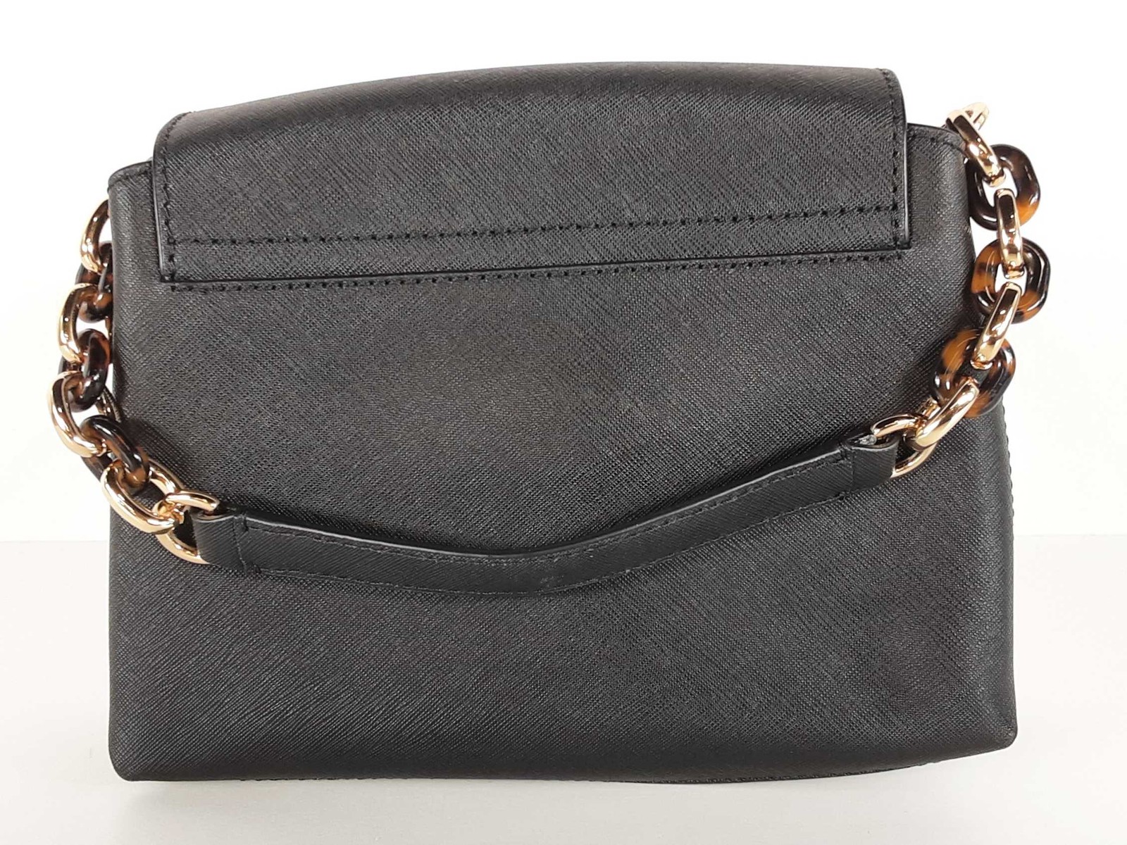 Michael Kors Sofia Black Saffiano Leather Small Satchel Sd0626rzde