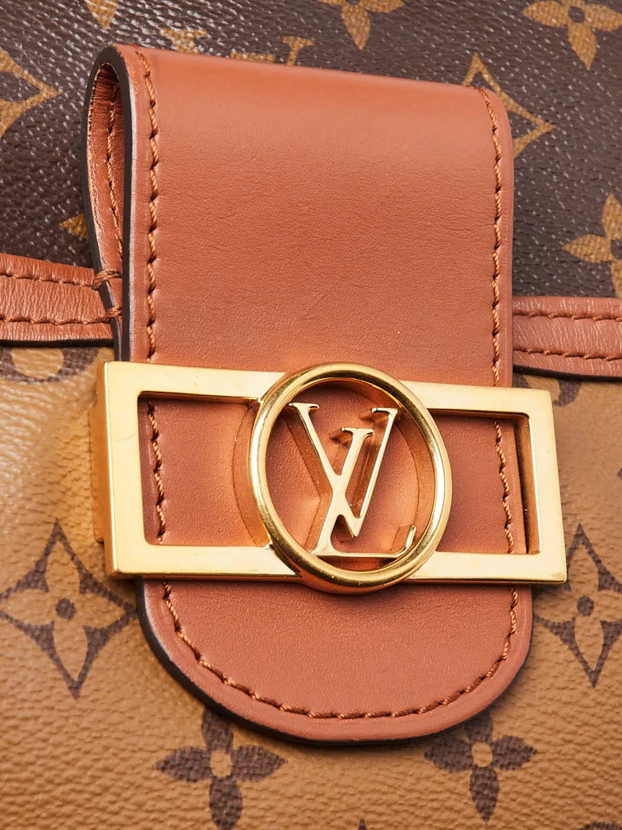 Louis Vuitton Monogram Reverse Canvas PM Dauphine Hobo Bag