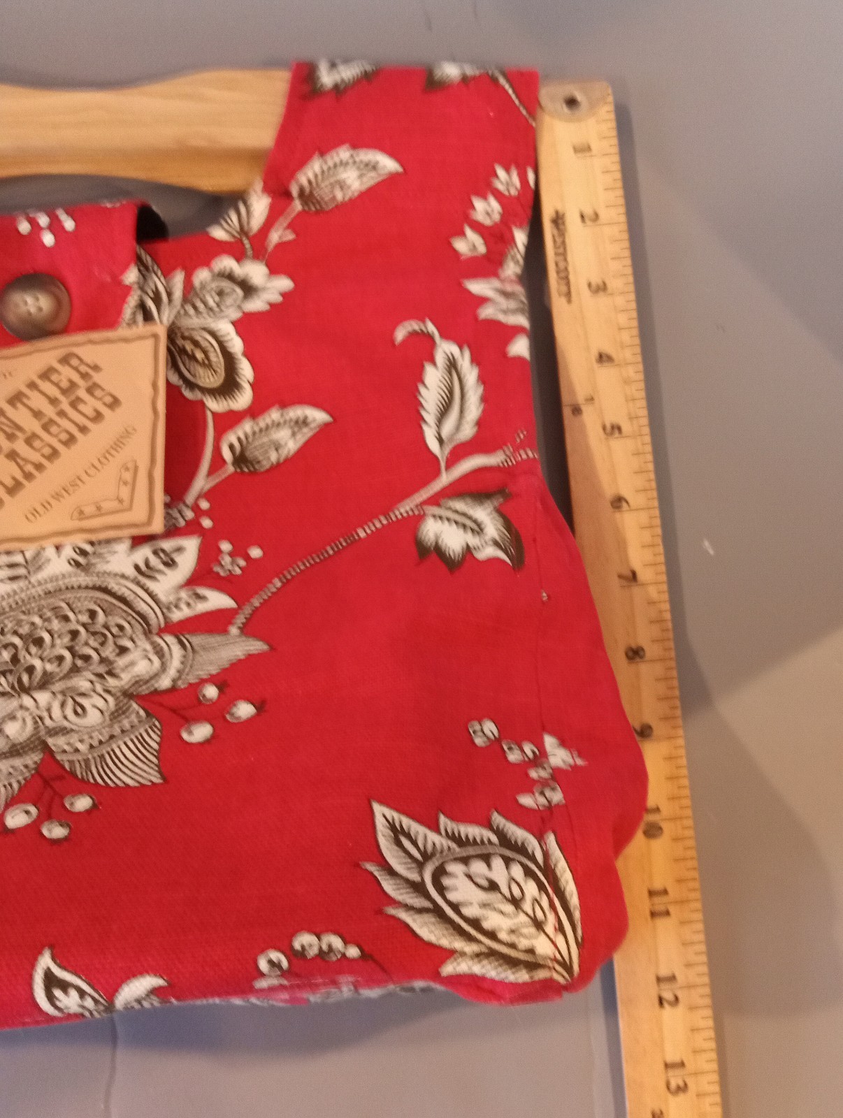 Frontier Classics Wooden Handle Large Bag NWT- Knit Needlepoint Craft Travel Bag