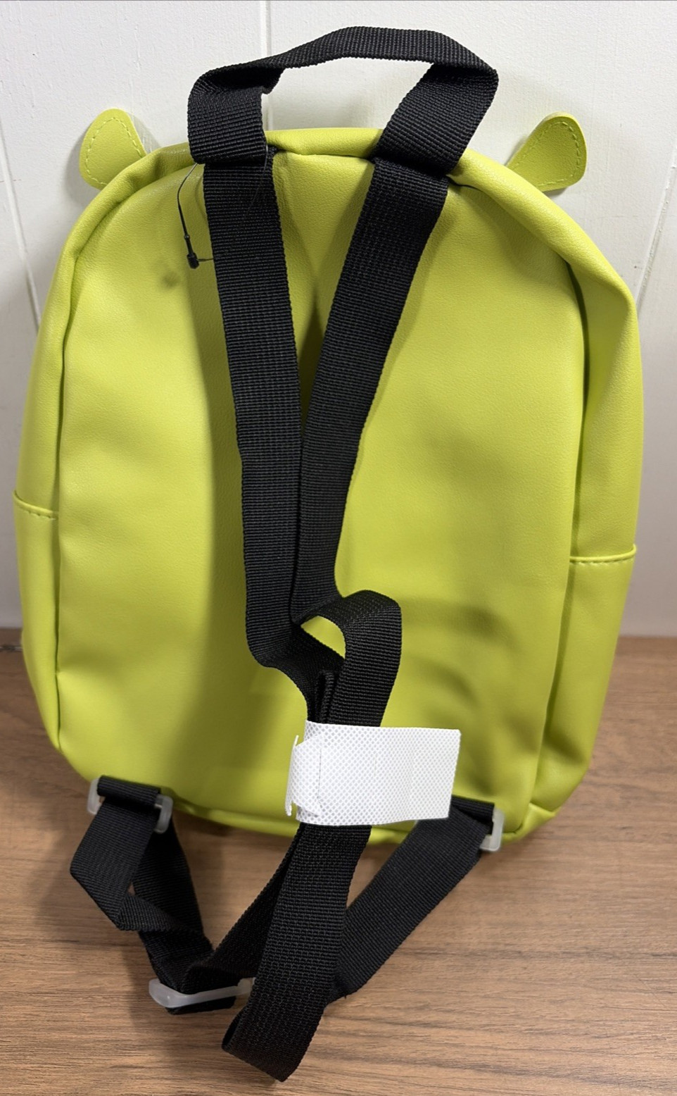 DreamWorks Shrek Official Licensed Mini 11” Tall Green Backpack Bag 3D Ears NWOT