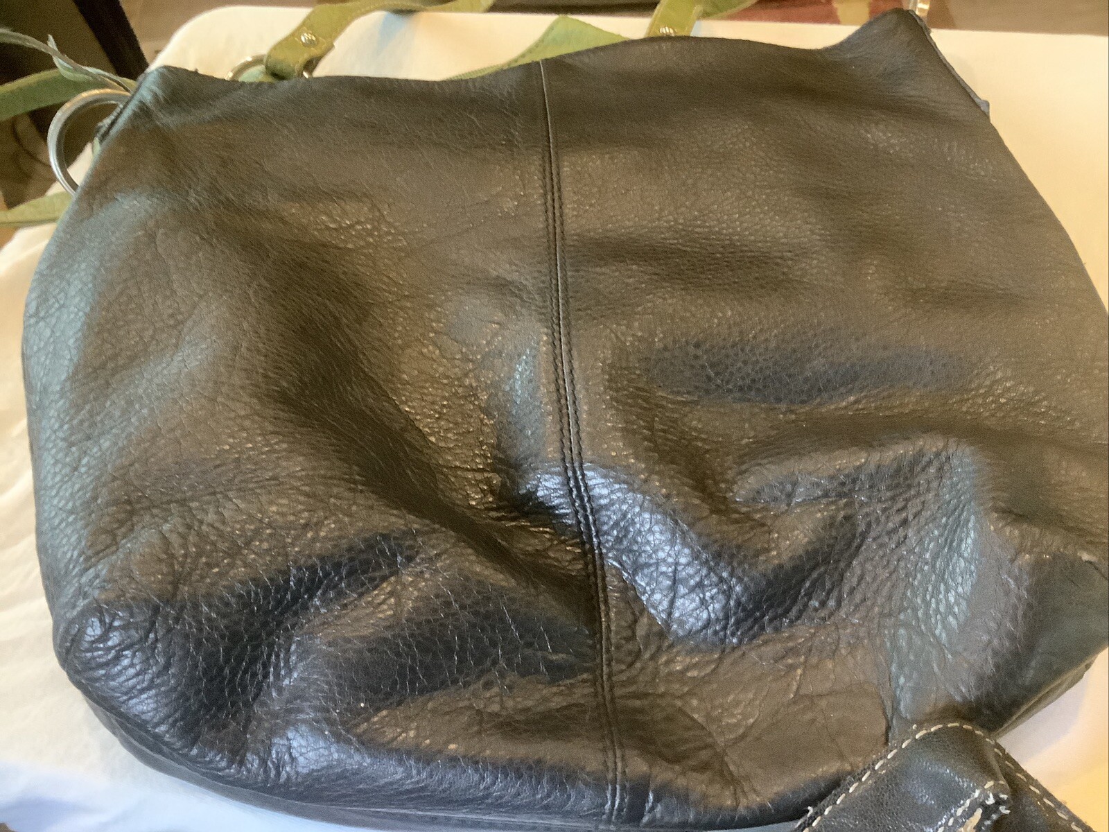 Lot Of 4 Purses~ Liz Claiborne -Mundi- Rossetti- Preston & York Leather Purses
