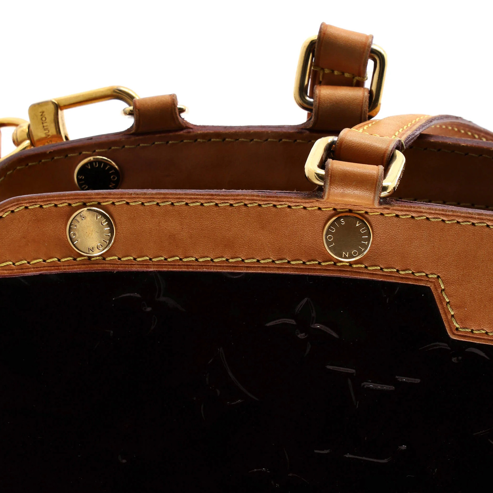 Louis Vuitton Brea Handbag Monogram Vernis MM