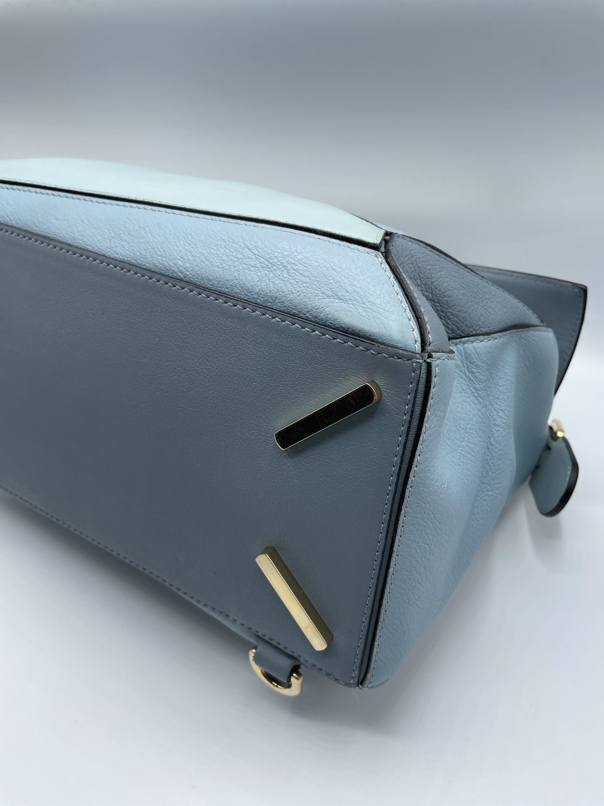 Loewe Puzzle Shoulder Bag Multi Color Blue