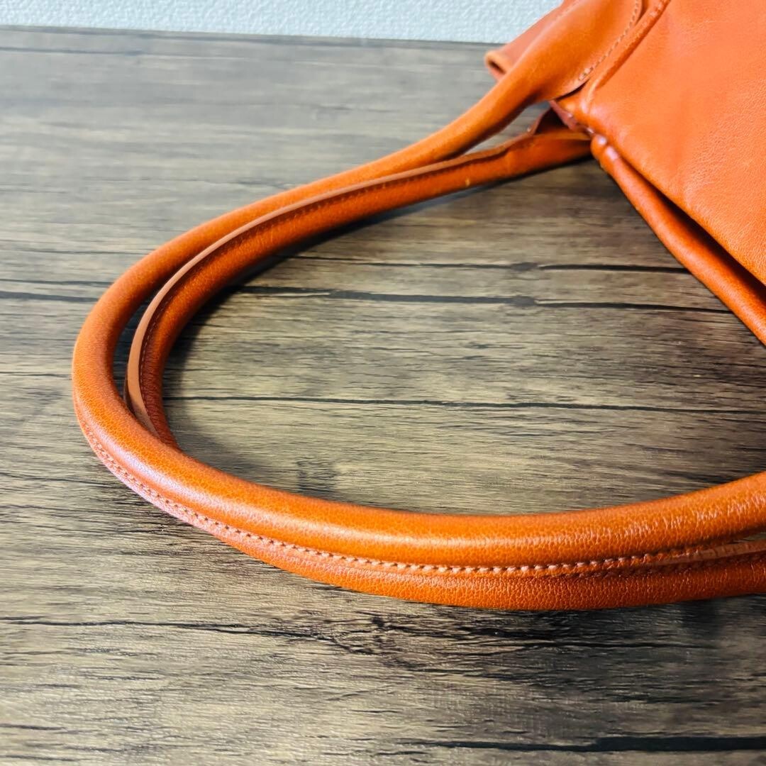 TSUCHIYA KABAN Tote bag Leather A4 Brown Authentic From Japan