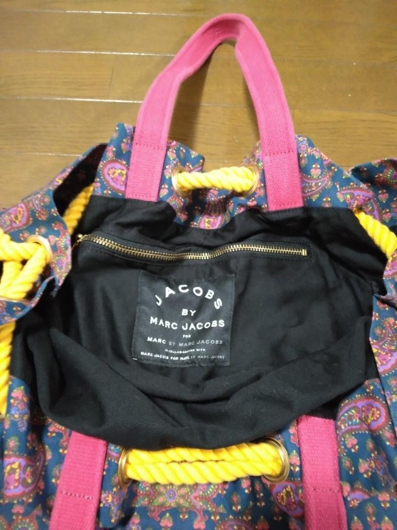 MARC JACOBS Women Bag Rare Not Available In Japan Drawstring Tote Paisley Patter