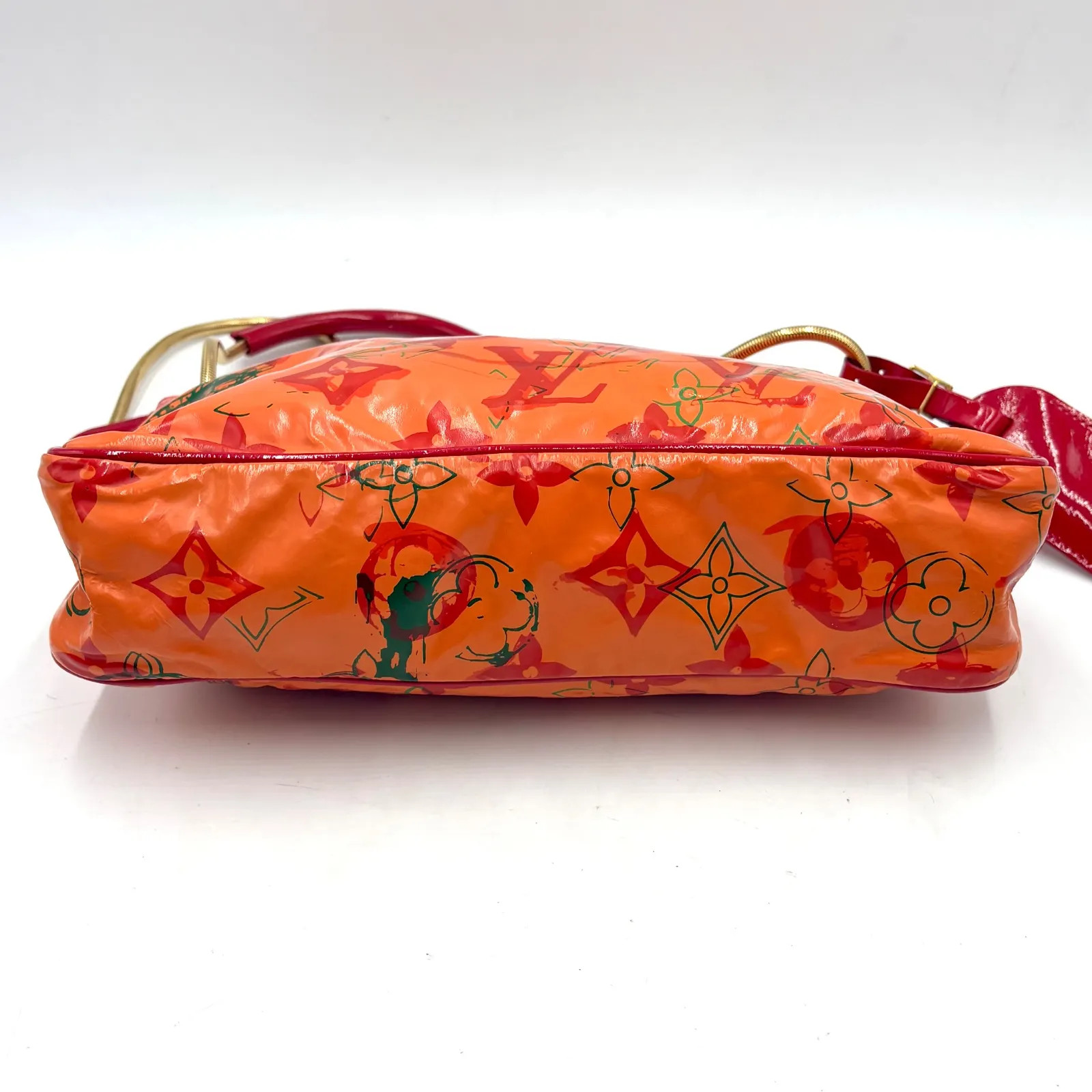 Auth LOUIS VUITTON 2008SS Richard Prince/MJ Bonbon Pochette Shoulder Bag 2Y8589
