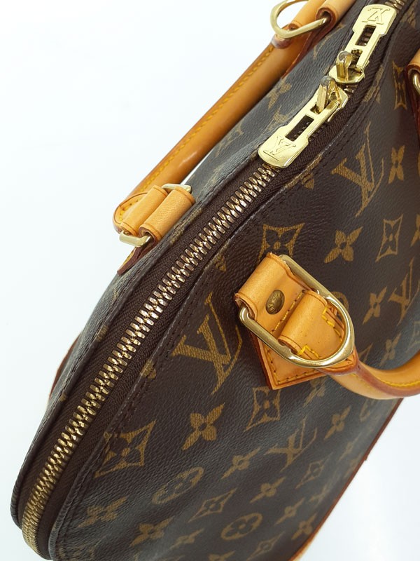 Louis Vuitton Alma M51130 Canvas Brown Handbag Women’s #TB957