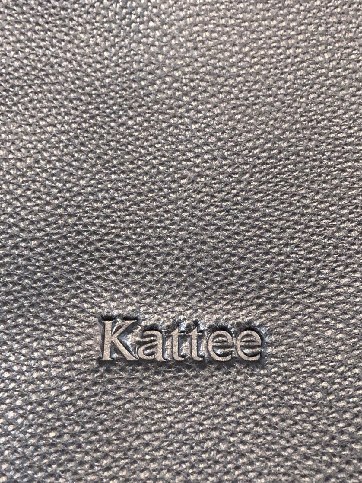 Kattee Black Leather Shoulder Handbag Purse With Dust Bag New With Tags