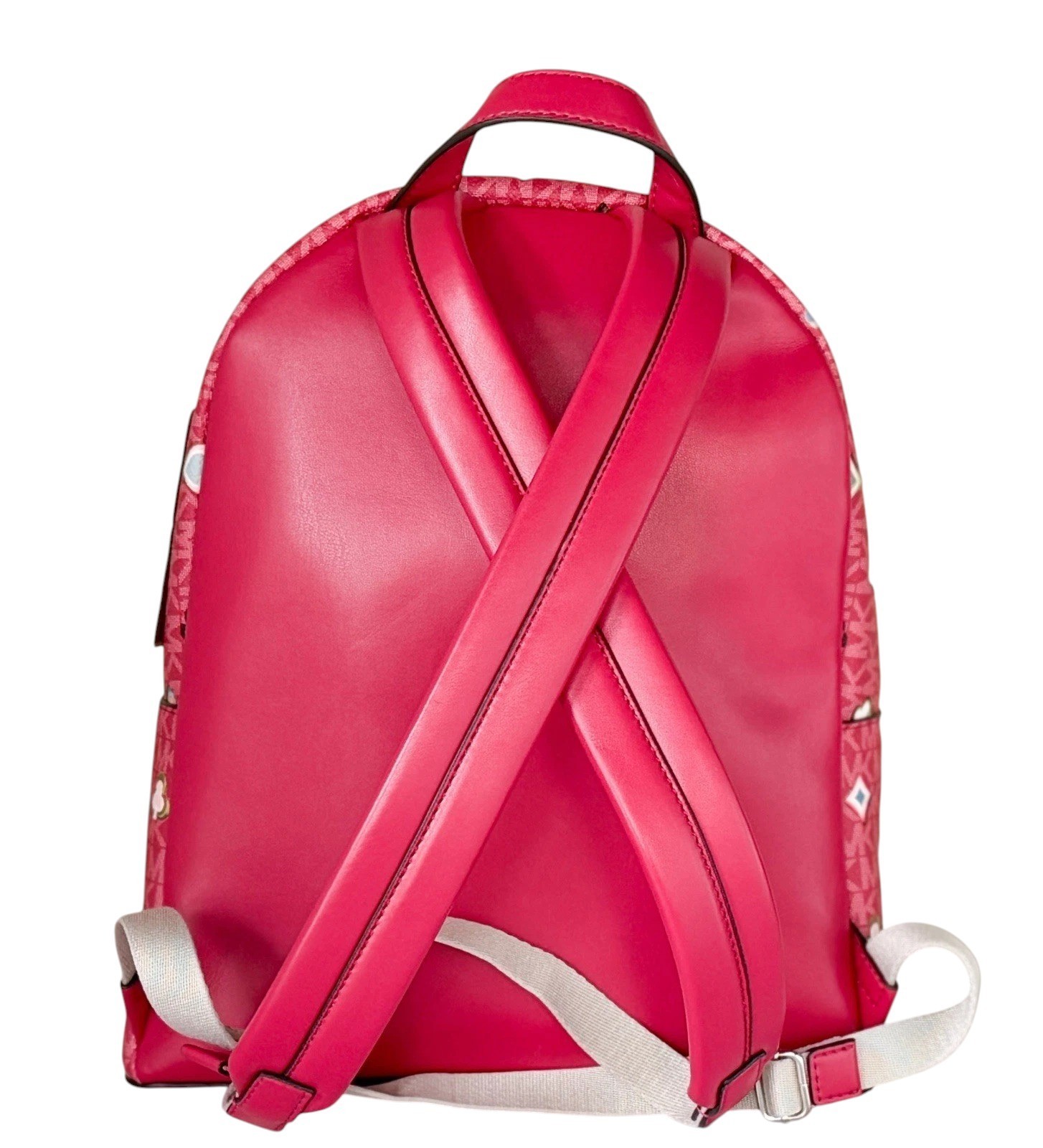 Michael Kors Slater Medium Chain Backpack MK Dark Raspberry Multi