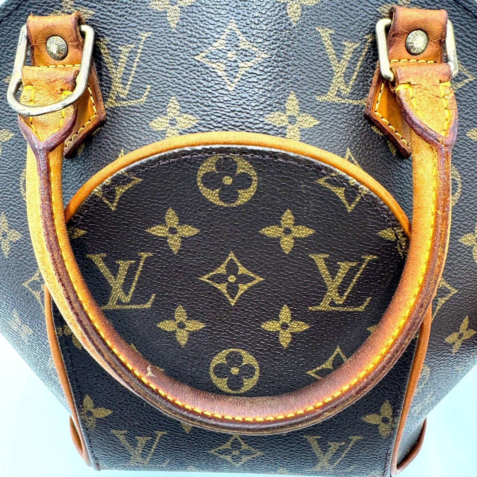 Louis Vuitton Ellipse PM Monogram Leather Handbag M51127 Authentic Used #MI0938