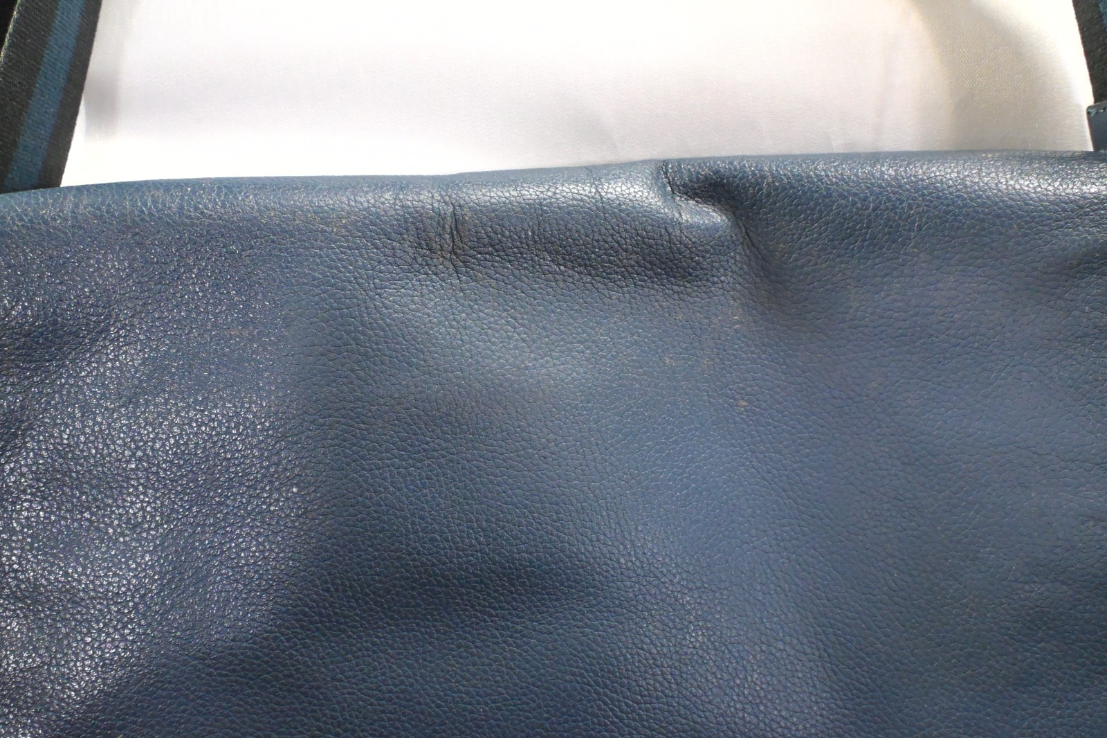 COACH Charles Unisex Blue leather Messenger Bag F72362