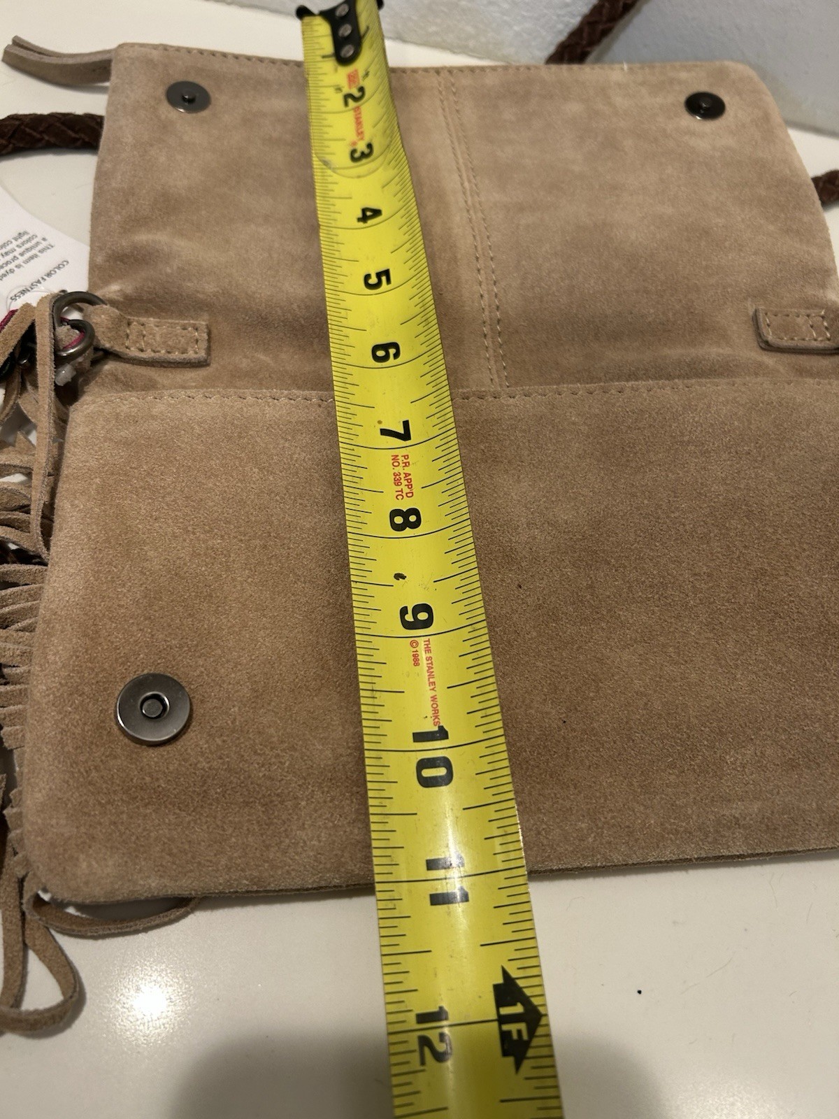 Idyllwind Women’s Dorothy Fringe Suede Crossbody Bag Tan Western Cowgirl