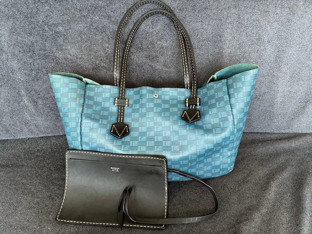 MOREAU PARIS Tote Shoulder Bag Vincennes Leather Bag
